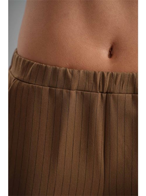 Pantalone gessato 1 One | GG0041CAMMELLO